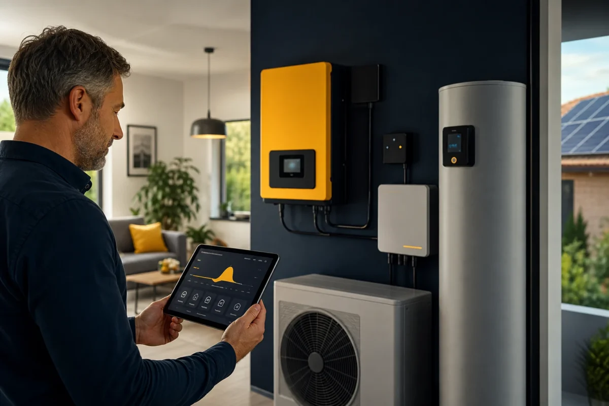 Automatické riadenie spotrebičov podľa energetických dát