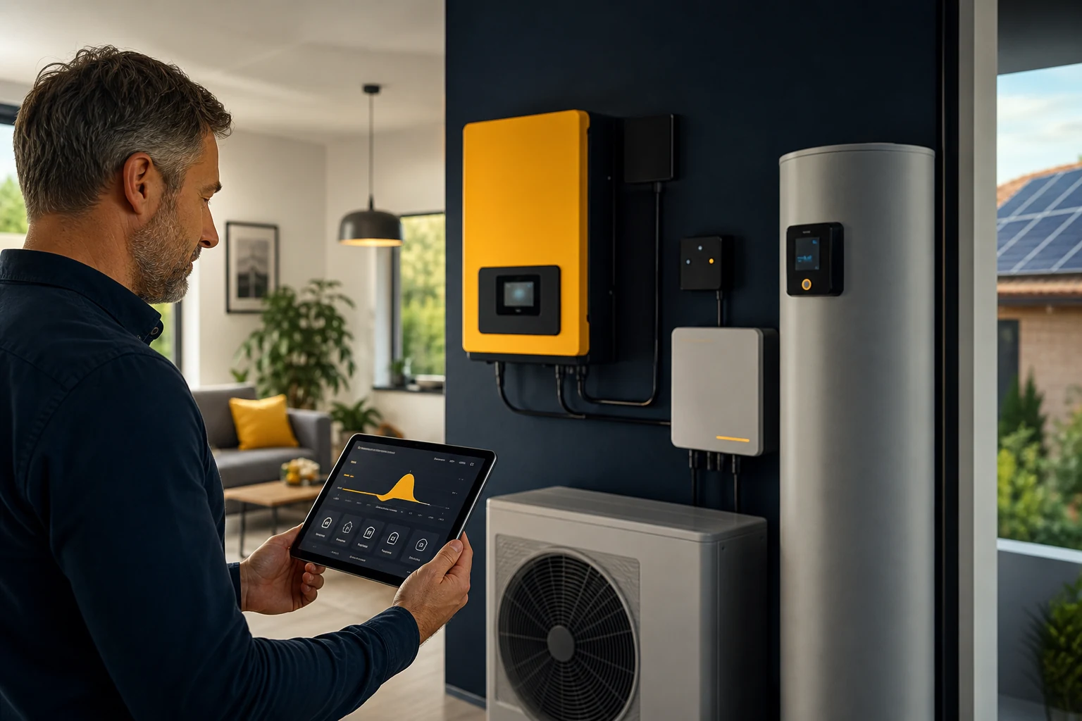 Automatické riadenie spotrebičov podľa energetických dát